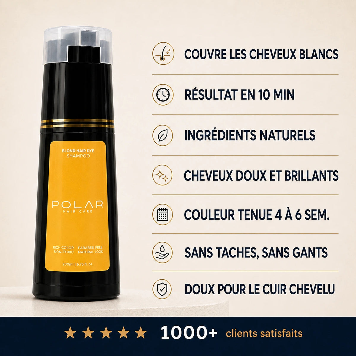 Shampoing et propriétés #Couleur_Blond